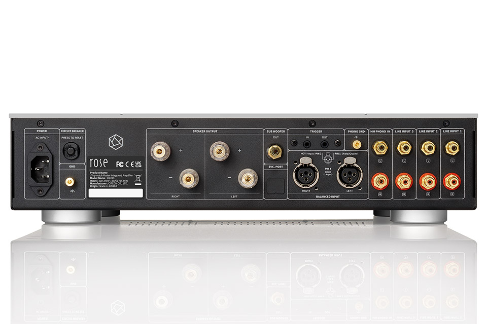 Amplificateur stéréo HiFi Rose RA280 (2x 250W 8 Ohm) – Image 4