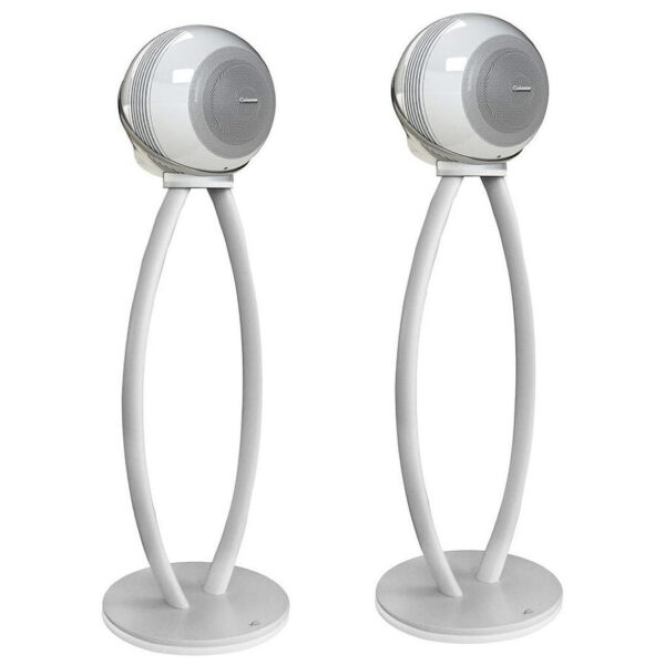 Cabasse The Pearl Akoya Blanc (la paire) + Pieds Blancs