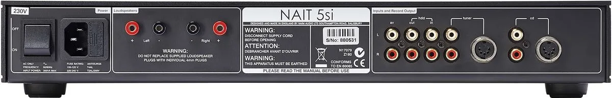 Amplificateur intégré stéréo Naim NAIT 5si – Image 2