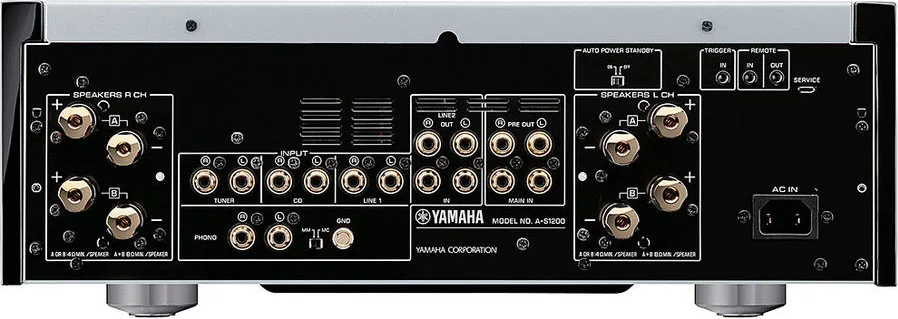 Yamaha A-S1200 Noir Amplis hi-fi stéréo – Image 3