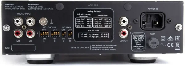 Rega Aria MK3 Noir Préamplis phono – Image 2