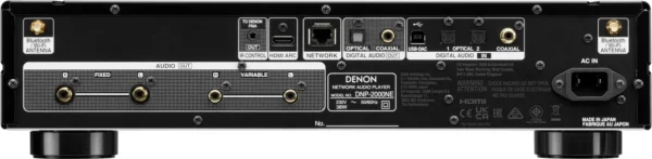 Denon DNP-2000 Noir Lecteurs réseau audio – Image 3