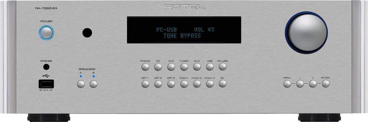 Amplificateur intégré stéréo Rotel RA-1592 MKII Silver