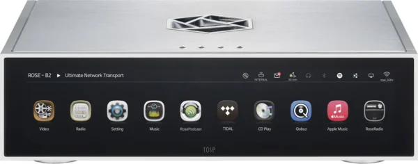 Rose RS130 Silver Lecteurs réseau audio – Image 4