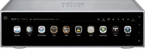 Rose RS150B Silver Lecteurs réseau audio