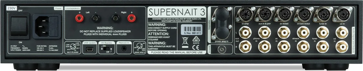 Naim SuperNait 3 - Amplis hi-fi stéréo – Image 3