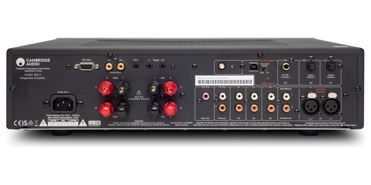 Cambridge Audio CXA81 MKII - Amplificateur Intégré Stéréo – Image 2