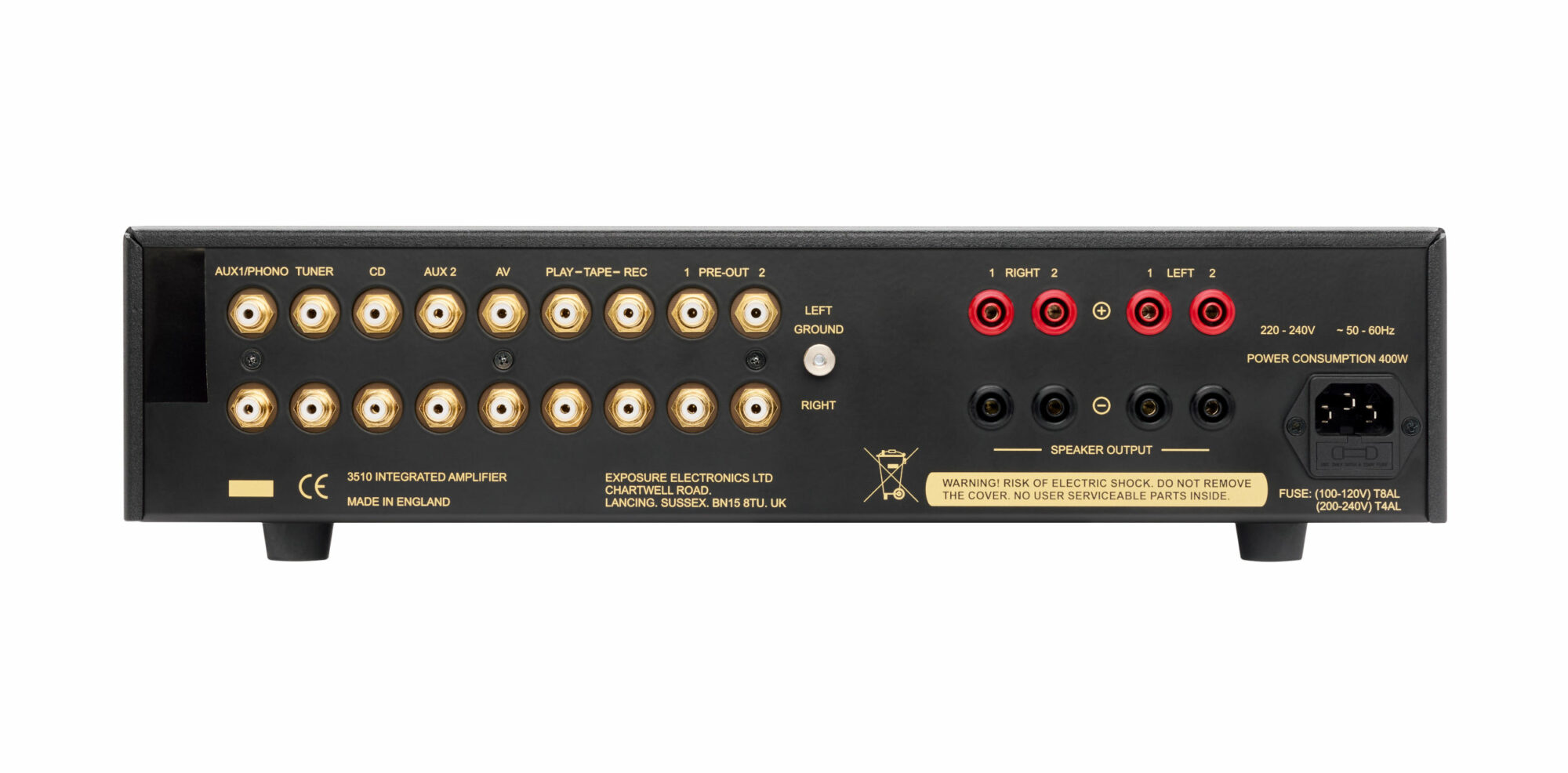 Exposure 3510 Silver Amplificateur intégré – Image 4