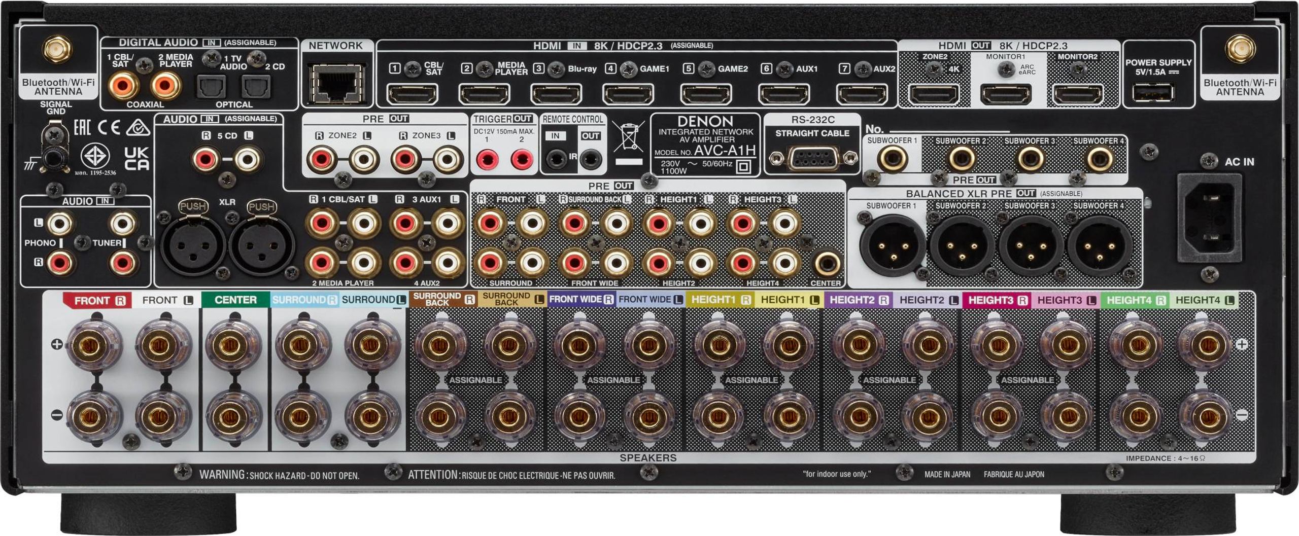 Denon AVC-A1H noir – Image 4