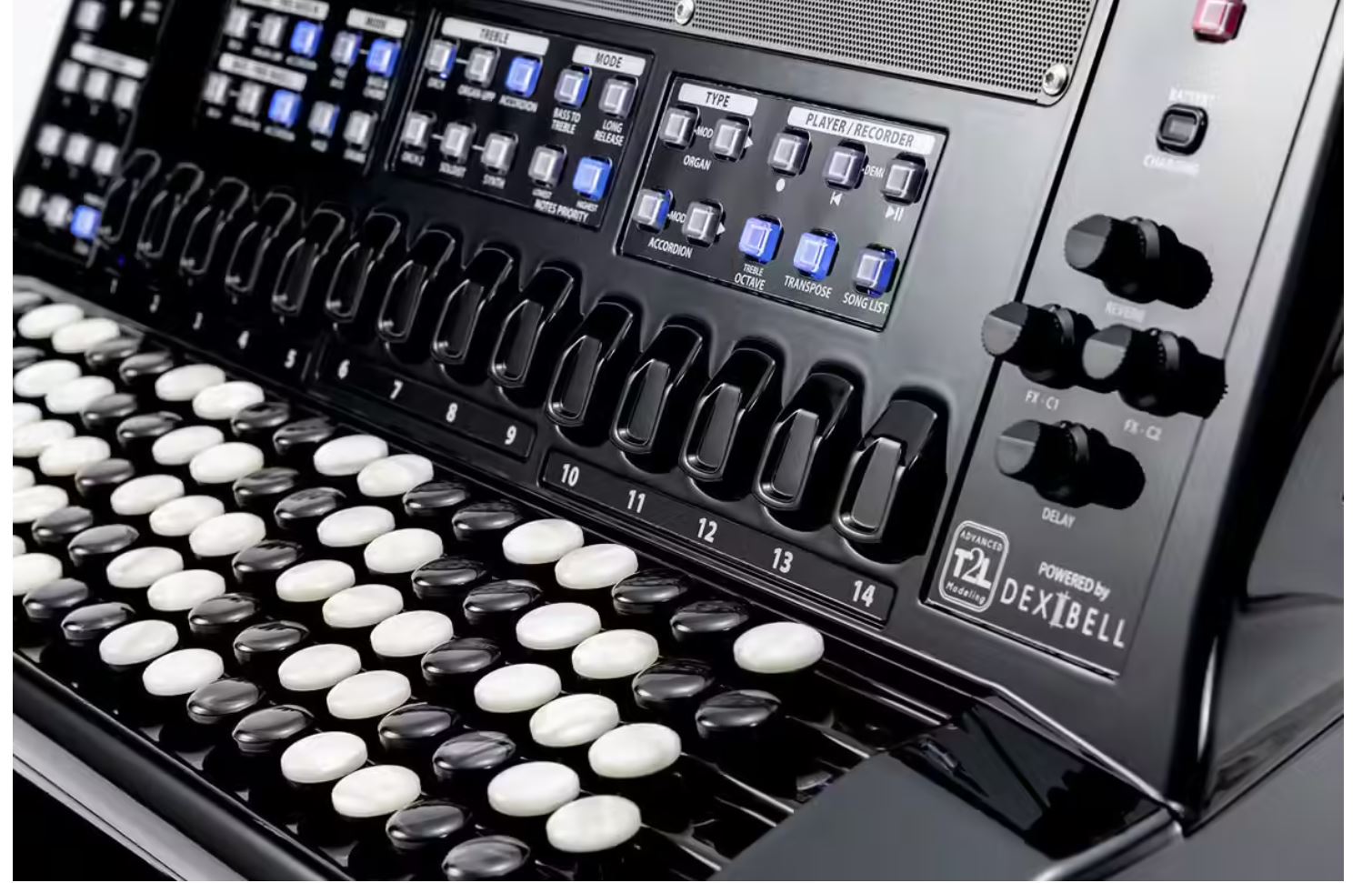 Accordéon Korg FSUP-b-mbk - Fisa Suprema Bouton – Image 2